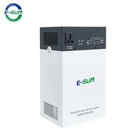 E-Sun All-in-One Solarstromsystem 500W 1kWh LiFePO4 Batterie Tragbare Energiespeicherstation für Outdoor-Camping und Heimgebrauch