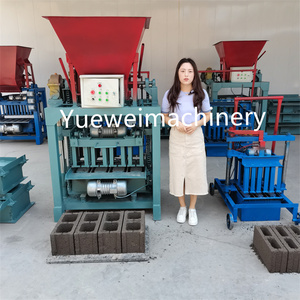 Trinidad và Tobago rỗng xi măng khối máy gạch dây chuyền sản xuất máy trộn băng tải giao hàng đến cảng Tây Ban Nha - Product Image 2