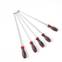 Tournevis allongé de qualité industrielle, outils de quincaillerie, tournevis à fente PHILLIPS, kit de tournevis, outils de réparation pour usage domestique, jeu de tournevis