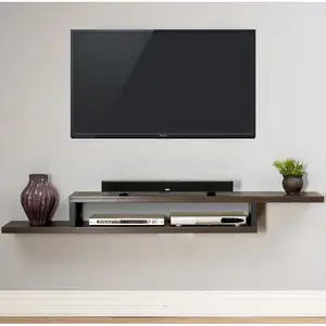 HOMEFIELD vendita calda moderna in legno a parete 72 ''Media Console mobile TV Stand