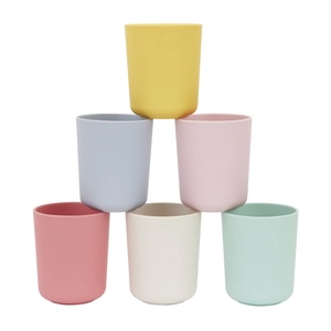 12OZ Factory Promotional Water Juice Mugs Bamboo Fiber Cup - Product Image 1