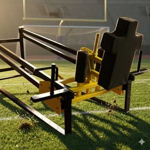 Equipo de fitness comercial de acero Otaway Leg Drive R1-003 para ejercicios de rugby - Product Image 4