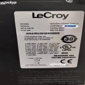 1 oscilloscope LeCroy WaveRunner 104XI-A d'occasion avec garantie de 90 jours par express - Product Image 4