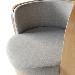 Cama Redonda Moderna para Gatos, Tipo Sofá, Semicerrada, de Madera, con Cojín Lavable, Decoración para Mascotas en Interiores - Product Image 5