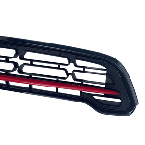 Mini Grille 51139812862 Noire avec Bande Rouge pour Pare-chocs JCW Countryman R60 R61 en Plastique ABS - Product Image 1