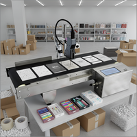 Printer Inkjet Konveyor Otomatis T306 dengan Tinta Cepat Kering untuk Pencetakan Teks, Barcode, Kode QR, Printer Tabung, Garansi 1 Tahun