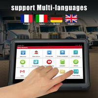 Meilleurs outils de Diagnostic de camion lourd Launch tablette 10.1 pouces écran tactile Scanner Launch X431V + HD3 pour camions grue