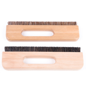 Nature Wood Handle Horse Hair Wallpaper Smoothing <strong>Brush</strong> Wallpaper <strong>Paste</strong> <strong>Brush</strong> - Product Image 5