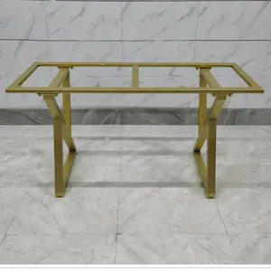 New fancy decorative metal table base legs modern furniture table frames for desk