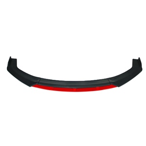 Honghang-parachoques delantero Universal de fibra de carbono, divisor de labios para todos los coches, Material PP, a precio de fábrica - Product Image 1