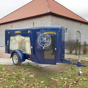 Carroza Fúnebre de Diseño Moderno con Caballos y 4 Ruedas, Remolque para Ataúdes, Fabricantes de Carrozas Fúnebres - Product Image 5