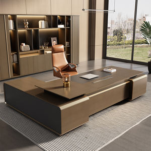 Escritorio en forma de L de alta calidad, <span class=keywords><strong>muebles</strong></span> de oficina, mesa Boss, <span class=keywords><strong>muebles</strong></span> de mesa de oficina Ceo, mesa moderna, <span class=keywords><strong>muebles</strong></span> de oficina modernos - Product Image 3