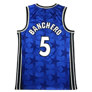 Orlando 5 para Hombre 2026 #   Paolo Banchero 1 #   Camiseta de Baloncesto de Tracy McGrady, Cosida, Transpirable, para Fanáticos, para Verano, 100% - Product Image 5