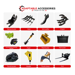Excavadora Pequeña Multifuncional TP18 de 1.3 Toneladas, Mini Excavadoras Hidráulicas - Product Image 4