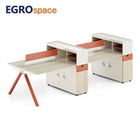 EGROspace Mobilier de bureau professionnel haut de gamme, poste de travail modulaire combiné pour coworking