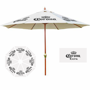 Poteau en bois élévateur manuel 4 6 8 nervures <span class=keywords><strong>Parasol</strong></span> d'extérieur durable portable 100% étanche anti-UV à usage intensif - Product Image 5