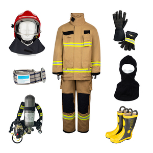 Cagoule de <span class=keywords><strong>pompier</strong></span> certifiée EN13911 en Nomex Aramid, ignifuge, antistatique, avec col étendu pour la lutte contre les incendies structurels - Product Image 5