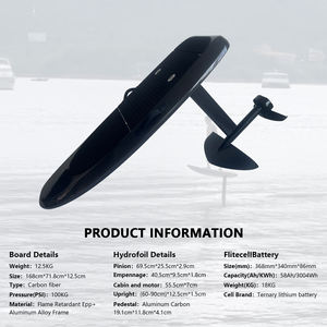 Nouvelle planche de surf électrique de haute qualité en carbone 58AH, batterie pour sports nautiques, assistance au surf, charge, hydrofoil, Efoil - Product Image 2