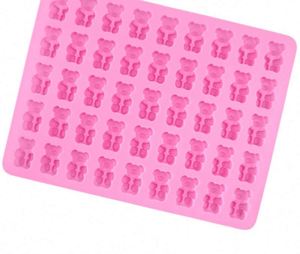 45 Bear Silicone <b>Mold</b> Diy Handmade Soap <b>Mold</b> Internet Red Candy Ice Tray Chocolate <b>Mold</b> - Product Image 3