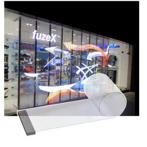 Pha Lê rõ ràng trong suốt tường quảng cáo trong suốt Màn hình LED phim cho các cửa hàng bán lẻ - Product Image 6