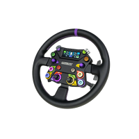 Volant de simulation de course CONSPIT 310 APEX en alliage d'aluminium avec retour de force, écran LCD 2,99 pouces + connecteur aviation/CDR à démontage rapide