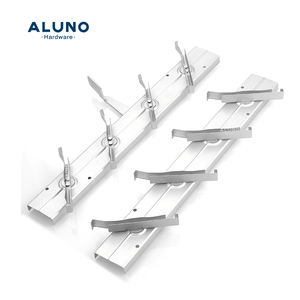 Nouveau design Louvre fenêtre galerie bureau Ventilation persiennes cadres en <span class=keywords><strong>plastique</strong></span> Jalousie aveugle - Product Image 4