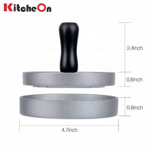 Ultimo New Handmade Rotonda <span class=keywords><strong>Hamburger</strong></span> Patty Mold <span class=keywords><strong>per</strong></span> la Griglia - Product Image 2