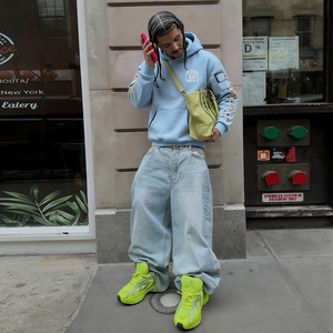 Sweat à capuche personnalisé en coton <span class=keywords><strong>100</strong></span>% - Impression numérique de haute qualité - Sweat à capuche léger en tissu French Terry - Sweat à capuche surdimensionné - Product Image 2