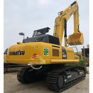 Excavadora de orugas Komatsu 450-8MO original usada en Japón con buenas condiciones de trabajo modelos comparables PC400 PC430 PC460 - Product Image 1