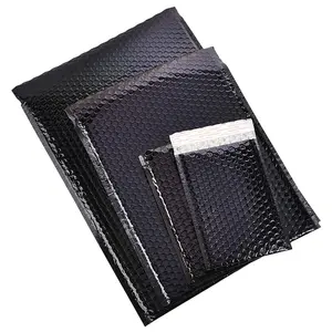 Wholesale Black Polyethylene Packaging Bags Thickened Envelope Bubble Poly Mailer Mail Bag