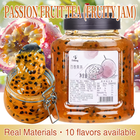 Doking 1.5KG Grosir Kualitas OEM Bahan Minuman Boba Mitra Usaha Bubble Tea Bahan Milk Tea Saus Teh Buah Markisa Selai
