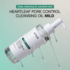 Anua Heartleaf Pore Control Cleansing Oil Mild 200Ml Para Piel Sensible - Product Image 3