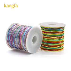 0.8mm 1.0mm <span class=keywords><strong>filo</strong></span> di Nylon con nodo cinese in <span class=keywords><strong>macramè</strong></span> cordoncino intrecciato <span class=keywords><strong>filo</strong></span> fai da te nappe <span class=keywords><strong>filo</strong></span> di perline - Product Image 4