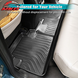 Alfombrillas para todo clima de 3 piezas para Honda CR-V 2012-2016, antideslizantes, de TPE, moldeadas en 3D, impermeables - Product Image 6