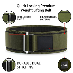 Cinturón de Soporte Lumbar de Neopreno Ajustable y Transpirable con Logotipo Personalizado, Soporte para la Espalda, Faja de Soporte para Entrenamiento con Pesas - Product Image 4