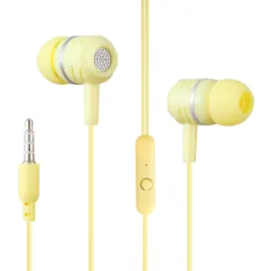 3,5mm Sport Stereo Musik Geräusch unterdrückung buchse Kabel gebundene Kopfhörer Headset Kopfhörer mit Mikrofon Freisprech-Kopfhörer