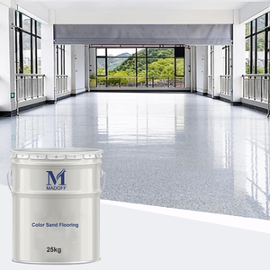 Peinture époxy auto-nivelante résistante à l'usure pour sols, peinture époxy colorée brillante pour sols intérieurs et extérieurs - Product Image 3