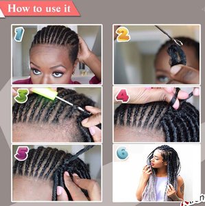 Passion twist-accesorio en húmedo y ondulado de 24 pulgadas, preestirado, ez, caja de etiqueta privada, trenzado de cabello sintético - Product Image 2