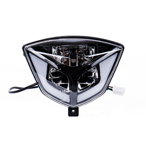 Nouveau phare Hi/Lo Beam avec halo blanc, phares pour moto tout-terrain, accessoires de moto, phare LED avant pour Gas Gas <span class=keywords><strong>Enduro</strong></span> - Product Image 1