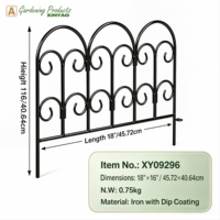 Panneau de clôture de jardin en métal robuste recouvert de PVC, treillis décoratif pour plantes grimpantes, pour jardinière extérieure, bordure de fleurs, vert