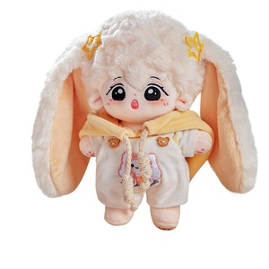 Niedrige Mindestbestellmenge, individuelle Plüschtiere, niedliche, weiche Plüschpuppen, 20 cm, handgefertigte Plüsch-Kpop-Puppen - Product Image 4