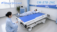 Chariot de transfert médical robuste VU pour patients, civière d'hôpital, système de transfert parallèle à hauteur réglable
