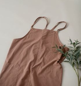 Fashion Cotton Apron Home Kitchen Gardening Work Dress Women's Kitchen Restaurant Work Apron - Product Image 2