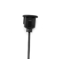 Câble USB 2.0 encastrable pour tableau de bord de voiture, câble d'extension à montage sur panneau
