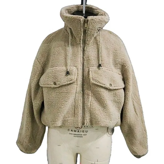 2023 Oversize Thick Warm Woman Outerwear Jacket Fake Fur Short Coats Winter Lady Cheap Fashion Quality Faux Fur Coat