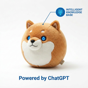 Peluche de Perro <span class=keywords><strong>Shiba</strong></span> Inu con IA, Juguete de Regalo para Niños, Muñeco Inteligente que Habla, Sorpresa de Cumpleaños - Product Image 3