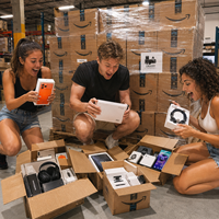 Palette de marchandises mystère, Boîte mystère 10 kg, Boîte mystère électronique, Appareil photo numérique, Console de jeu, Batterie externe, Stock en gros pour la revente