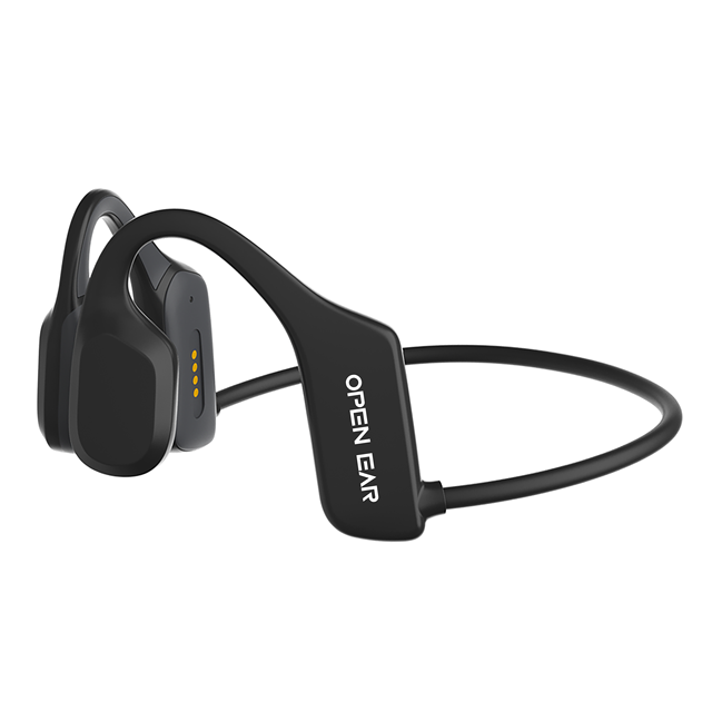 Bone Conduction Headphone Wireless Ipx8 Waterproof Mp3 Player with 16g Memory Hifi Ear-hook Sport Headset for Swimming