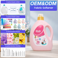 Adoucissant textile liquide personnalisé avec logo, écologique, antistatique, qui conserve la couleur, rend le vêtement lisse et parfumé longue durée