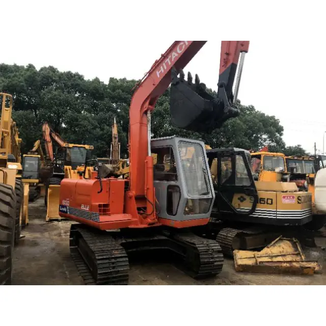 Mesin ekskavator perayap HITACHI EX60 bekas mesin Jepang EX 60